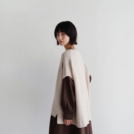 ウールニットベスト