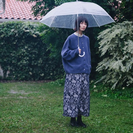 花柄ジャカードスカート