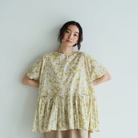 デイジープリント ギャザードールブラウス