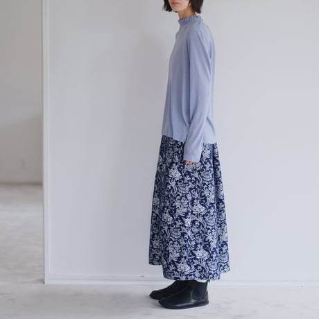 花柄ジャカードスカート