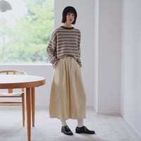 コーデュロイバルーンスカート