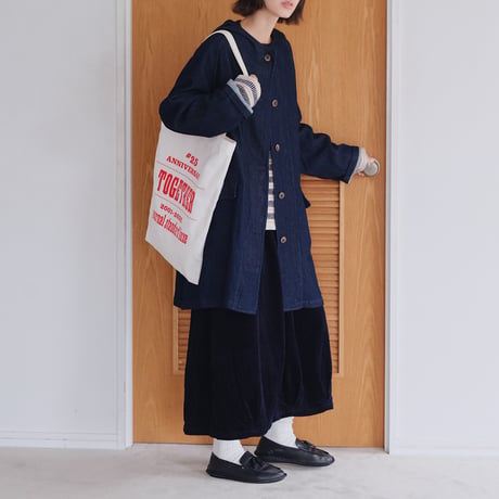 コーデュロイバルーンスカート