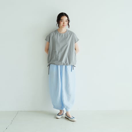 ウォッシュドヘンプ バルーンパンツ