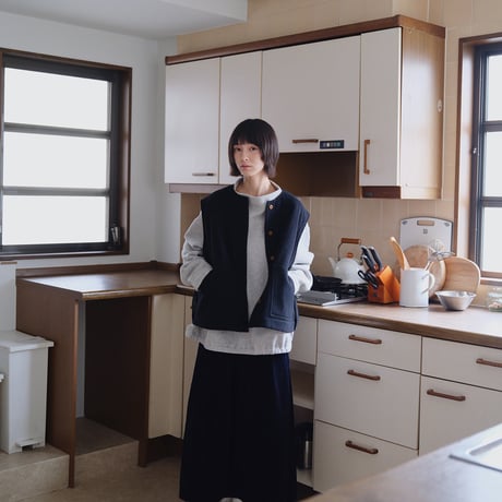 中綿キルティングベスト