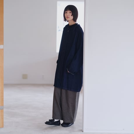 チェック柄バルーンパンツ