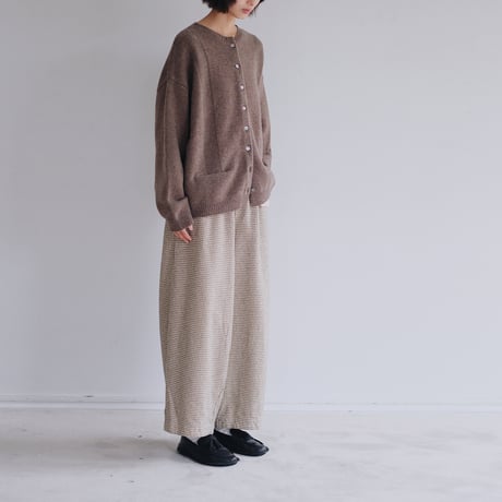 チェック柄バルーンパンツ