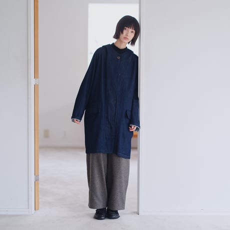 チェック柄バルーンパンツ