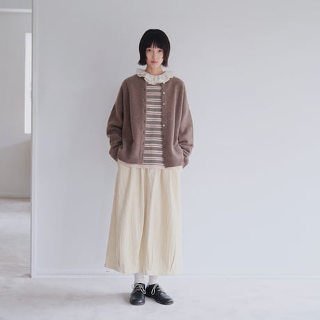 コーデュロイバルーンスカート