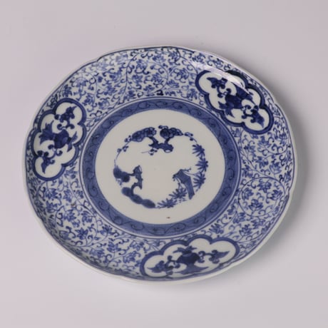 古伊万里萩唐草八寸皿 萩唐草 | STORES
