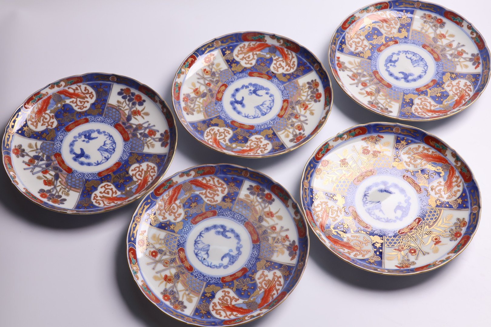 321 錦手 伊万里焼 鳳凰 七寸皿 | あさい骨董店