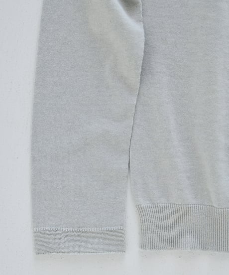 【ladies】ボートネックプルオーバー　うすぐもり（blue gray）