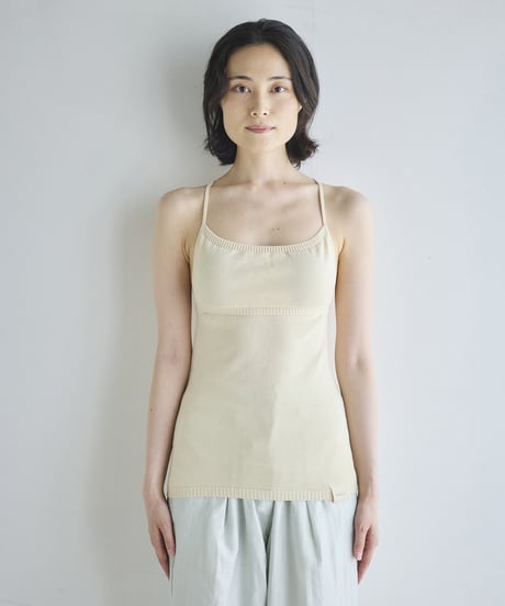 【ladies】ブラキャミソール　うすぐもり（blue gray）