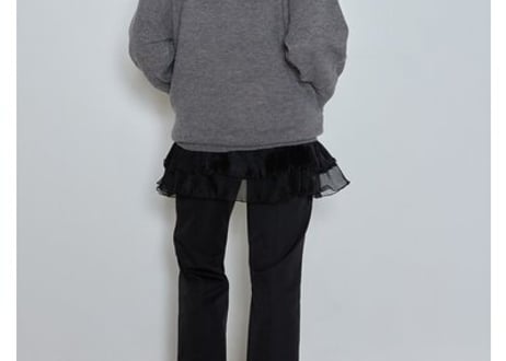 【CHIGNON】26/7月展 26AW　[3565-318KK]ｿﾌﾄｽﾄﾚｯﾁｽﾘﾑﾌﾚｱPT　9/下旬～10/上旬