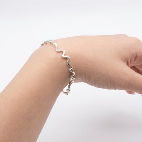 Tiffany & Co. Frank Gehry Equus Sterling Silver Bracelet