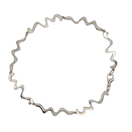 Tiffany & Co. Frank Gehry Equus Sterling Silver Bracelet