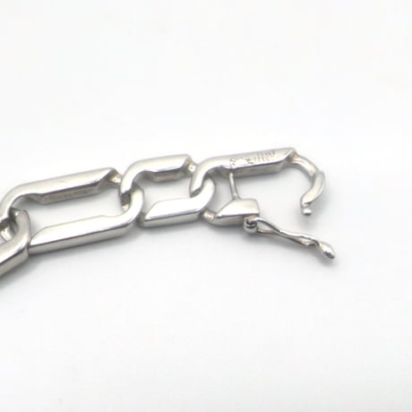 ティファニー レクタングルリンク ブレスレット シルバー ヴィンテージ イタリア製｜Tiffany & Co. Rectangle Link Bracelet, Sterling Silver