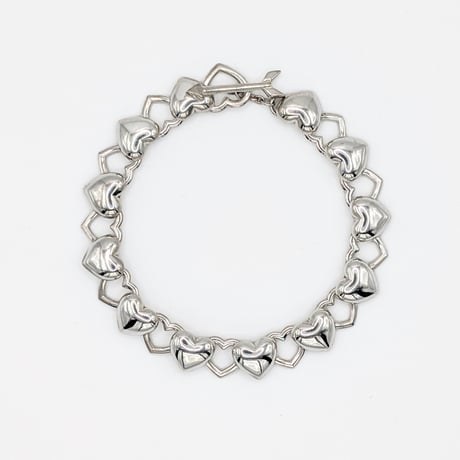 Tiffany & Co. Heart and Arrow Toggle Bracelet, Sterling Silver