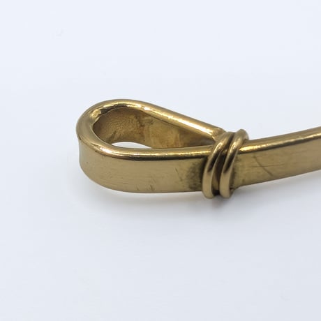 ティファニー フック&アイ フラット バングル K18 ヴィンテージ｜Tiffany & Co. 18K Hook & Eye Flat Bangle