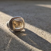 Tiffany & Co. Paloma Picasso 18K & Silver Citrine Dome Ring