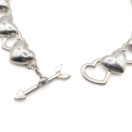 Tiffany & Co. Heart and Arrow Toggle Bracelet, Sterling Silver