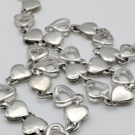 ティファニー ハートリンク ネックレス シルバー ヴィンテージ｜Tiffany & Co. Heart Link Necklace, Sterling Silver