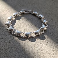 Tiffany & Co. Heart and Arrow Toggle Bracelet, Sterling Silver
