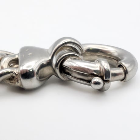 ティファニー ダブル喜平 ブレスレット シルバー ヴィンテージ｜Tiffany & Co. Sterling Silver Heavy Double Curb Link Bracelet