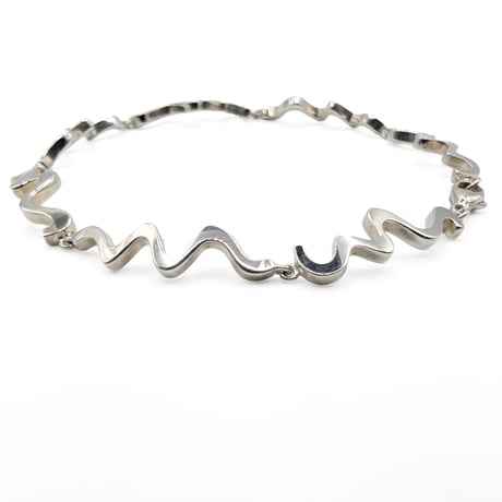 Tiffany & Co. Frank Gehry Equus Sterling Silver Bracelet