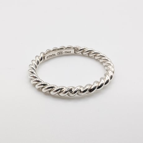 Tiffany & Co. Twist Rope Band Ring, Sterling Silver