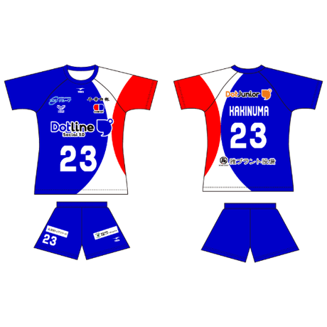 #23 柿沼大貴 2026-27シーズン　オーセンティックユニフォーム（1st BLUE）※2次販売※
