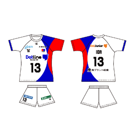 #13 飯田孝雅 2026-27シーズン　オーセンティックユニフォーム（2nd WHITE）※2次販売※
