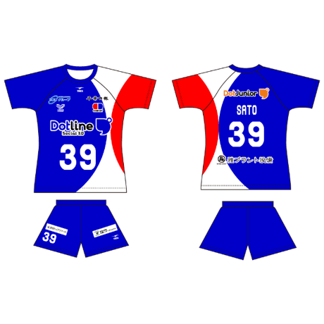 #39 佐藤空季 2026-27シーズン　オーセンティックユニフォーム（1st BLUE）※2次販売※
