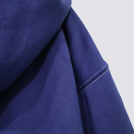 Indigo Dyed Pullover Hoodie
