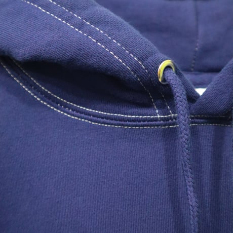 Indigo Dyed Pullover Hoodie
