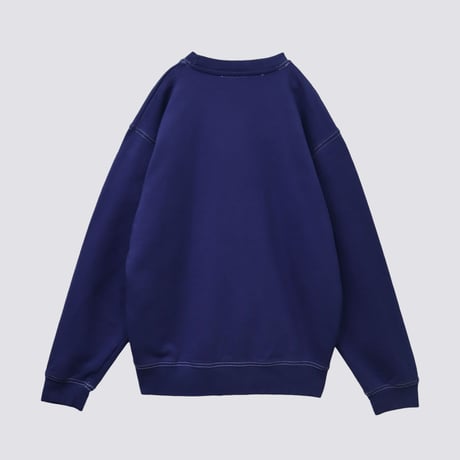 Indigo Dyed Sweatshirt