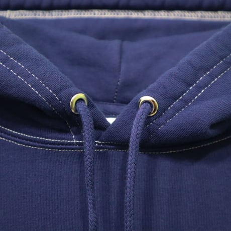 Indigo Dyed Pullover Hoodie