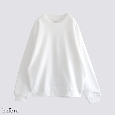 Indigo Dyed Sweatshirt