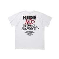 [HIDEANDSEEK]AND S/S Tee/WHT