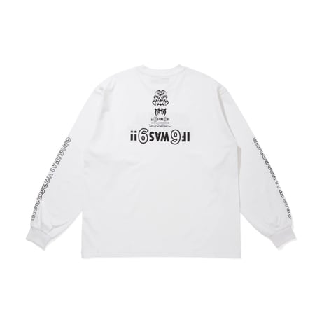 "HideandSeek × Toru Nishiura" Original L/S Tee/WHT
