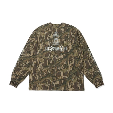 "HideandSeek × Toru Nishiura" Original L/S Tee/Camo
