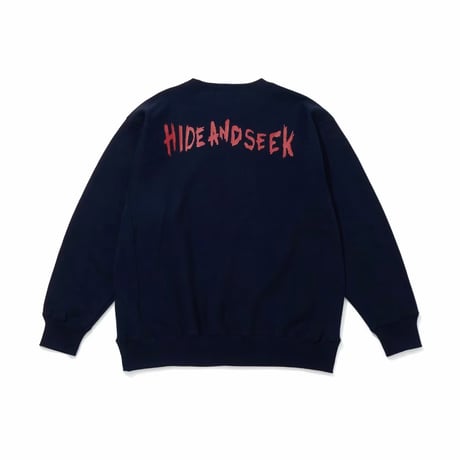 [HIDEANDSEEK]Eagle Sweat Shirt(26aw)/NVY