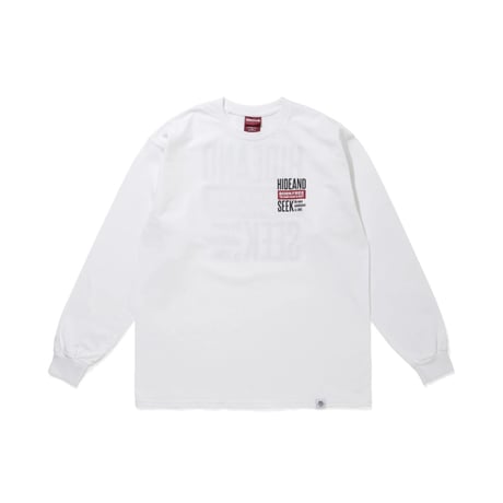 [HIDEANDSEEK]Team Far East L/S Tee/WHT