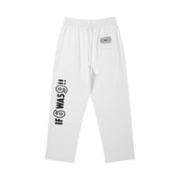 "HideandSeek × Toru Nishiura" Original Jersey Pant/WHT