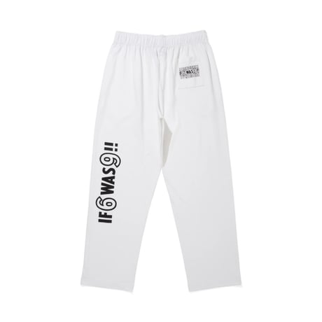 "HideandSeek × Toru Nishiura" Original Jersey Pant/WHT
