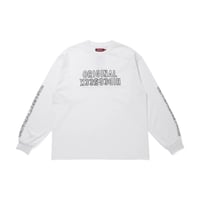 "HideandSeek × Toru Nishiura" Original L/S Tee/WHT