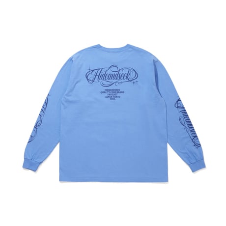 [HIDEANDSEEK]Calligraphy L/S Tee/SAX