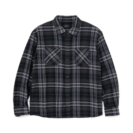 [RATS]TARTAN FLANNEL CHECK SHIRT