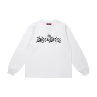 "HideandSeek × Toru Nishiura" The H&S L/S Tee/WHT