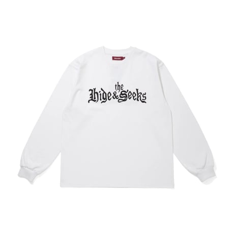 "HideandSeek × Toru Nishiura" The H&S L/S Tee/WHT