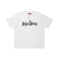 "HideandSeek × Toru Nishiura" The H&S S/S Tee/WHT